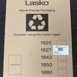 Lasko Cyclone 18 in. 3 Speed Oscillating Pedestal Fan for Home in Black with Adjustable Height