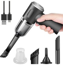 Wireless Handheld Car Vacuum Cleaner High Power Rechargeable Household Mini Vacuum Cleaner, Vacuum for Desk, Home and Office Dust Cleaning, Protable V