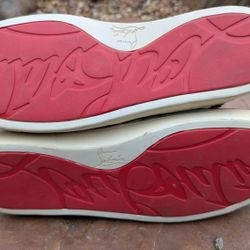 Christian Louboutin Louis Junior Designer Fashion Sneakers Made In Italy SZ 8.5 WOMEN'S USA