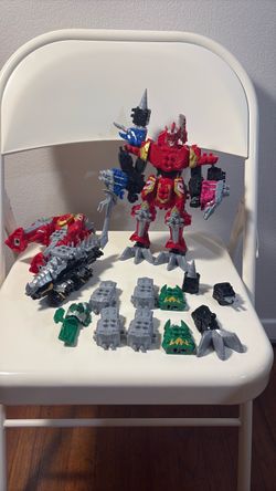 Power Rangers Dino Fury Megazord Figure Set