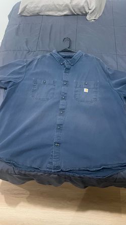 4xl Carhartt Rugged Flex Shirt Blue