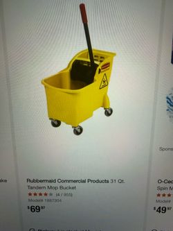 Mop and bucket