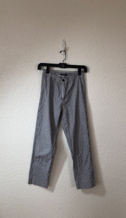 Brandy Melville Black Top and Striped Pants