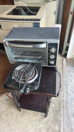 Roster oven and hot plate
