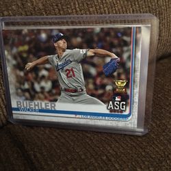 Baseball Card 2019 Topps Walker Buehler Rookie