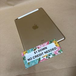 Apple IPad 5th Gen Tablet - Only $1 Today Pay The Rest Later! 