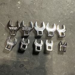 Crow Foot Wrenches Metric And SAE 