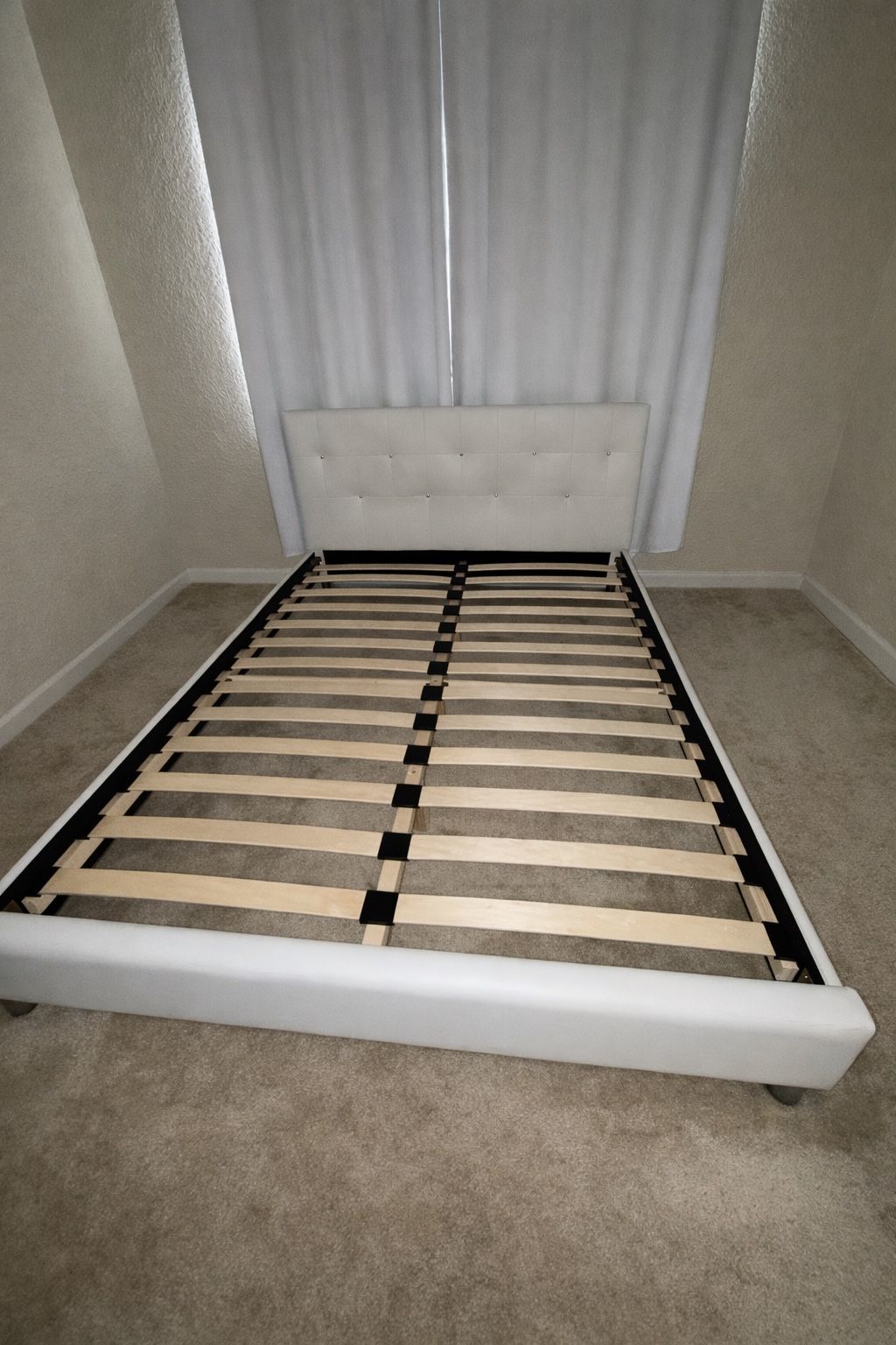 White Queen Platform Bed – Must Go by Jan 29