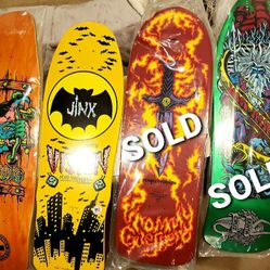 Vision Jinx Mini Skateboard Deck 9.5'' x 29.5'' Marty Jimenez Pro