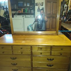 Dresser And Lamp Table