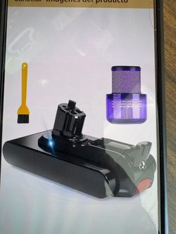 Battery replacement for Dyson Digital Slim with filter and brus 25.2v