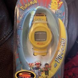 Pokémon Pikachu C Watch 1998