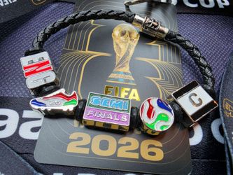 FIFA World Cup 26 Bank of America England Semi Finals Fan Band with Fan ID