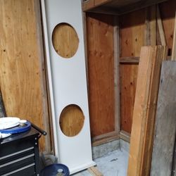 New Bathroom Countertop White. 