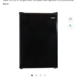Like-New Haier 3.3 Cu Ft Compact Refrigerator – 60% OFF Retail!