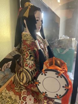 Exquisite Japanese porcelain doll