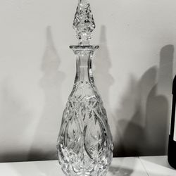 Princess House 24% Lead Crystal Decanter w/ Stopper – West Germany