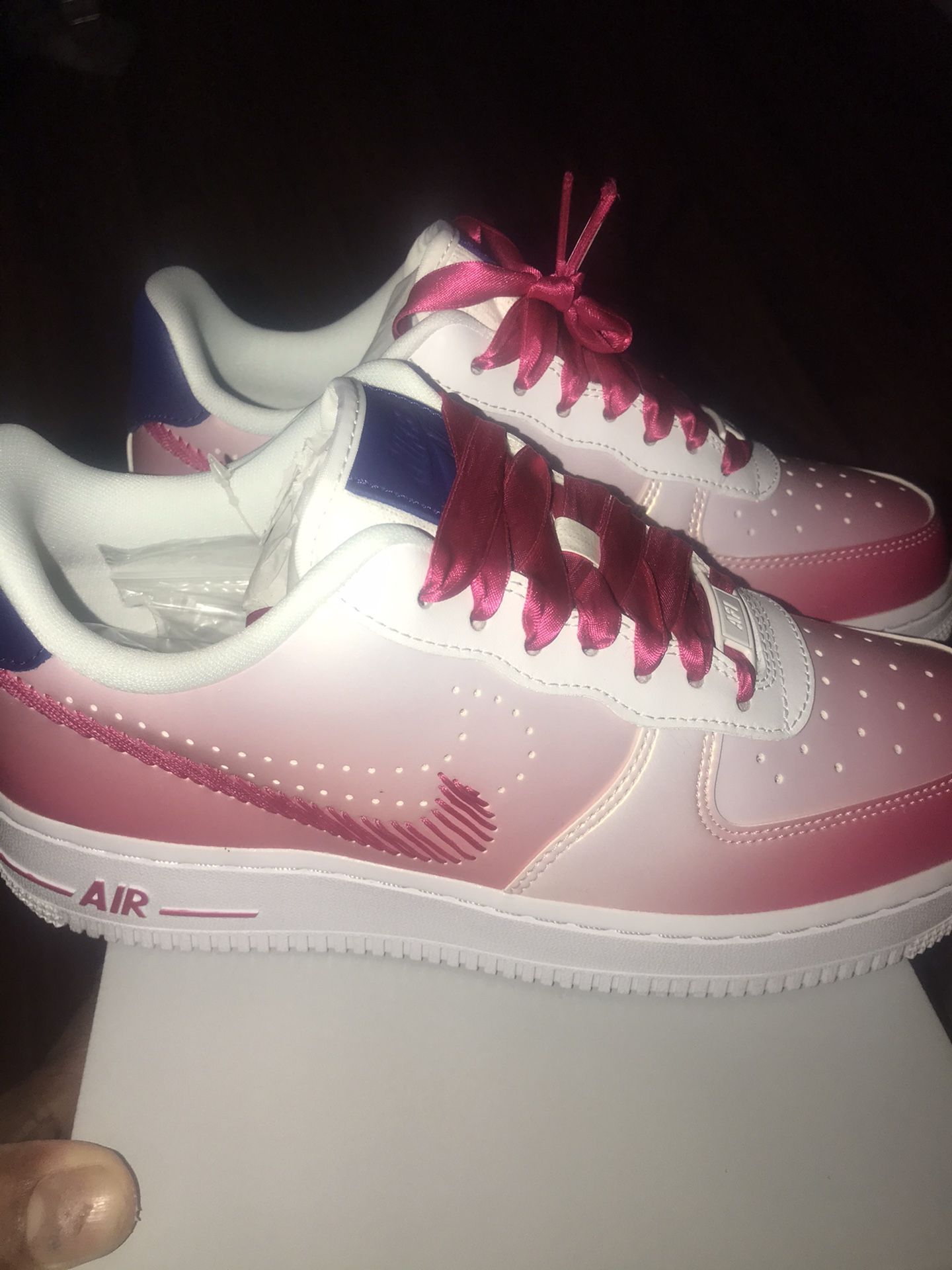 Air Force 1 “Kay yow” cancer fund. Size 6.5 women