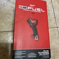 M18 Fuel 1/4 Hex Impact Driver 2953 -20 Tool Only