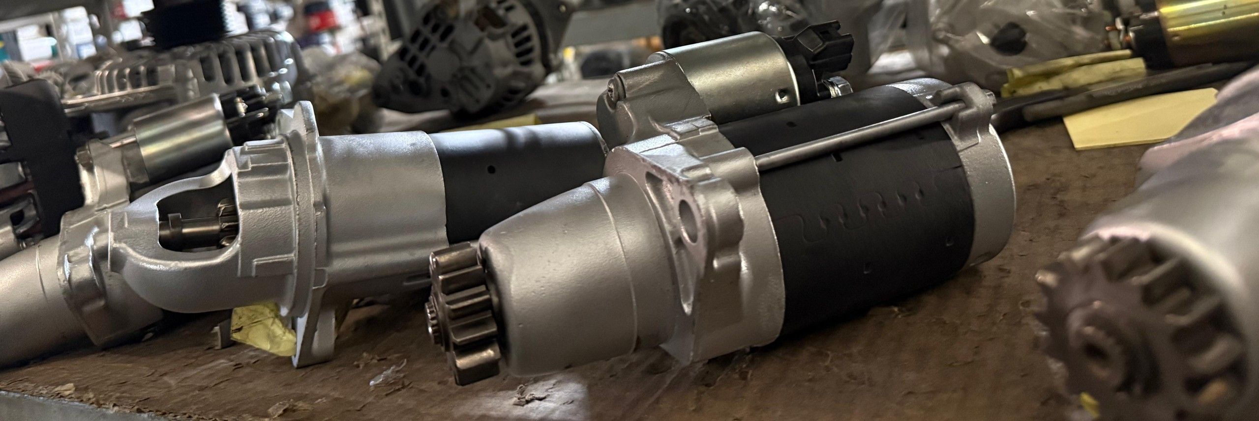Starter Engine Used as a new 1-year warranty