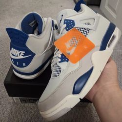 Size 11 - Air Jordan 4 Retro 2024 Military Blue Brand New IN HAND