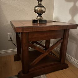 End Table With Drawer 
