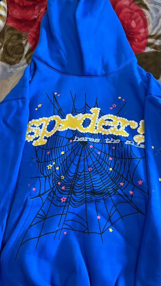 Blue Spider Hoodie
