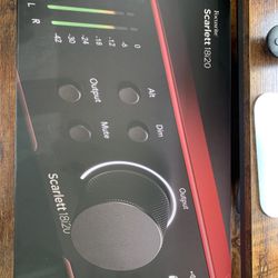 Forcusrite Scarlett I8i20 Generation 4. Retails For $650!