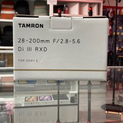 Tamron 28-200mm F2.8-5.6 Lens For Sony E