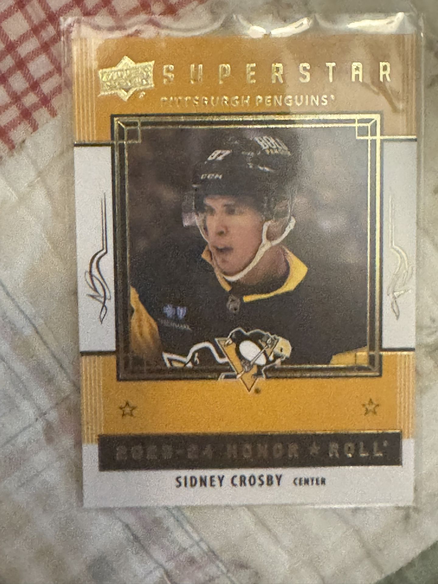 Sidney Crosby Superstar Card