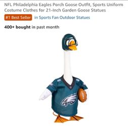 Philadelphia Eagles NFL goose costume/outfit