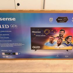  55" Hisense QD6 QLED TV Brand New (in unopened box) $200 OBO