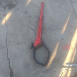 Ridgid 4 1/2. Pipe Chain Wrench