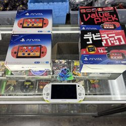 PlayStation Vita With Games Ps1 PSP & Vita Inside $320 Each Gamehogs 11am-7pm