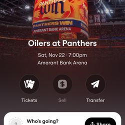 Panther Tickets 