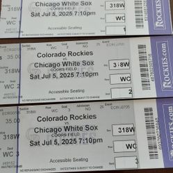 Rockies Tickets.