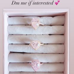 Gold And Rose Gold Rings Size 7 & 8 