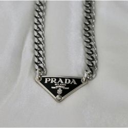 Designer Chain Silver Necklace