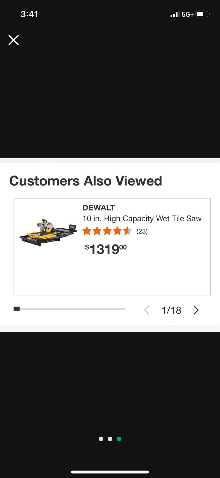 Dewalt Wet Saw