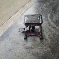 Motorcycle lift stand.