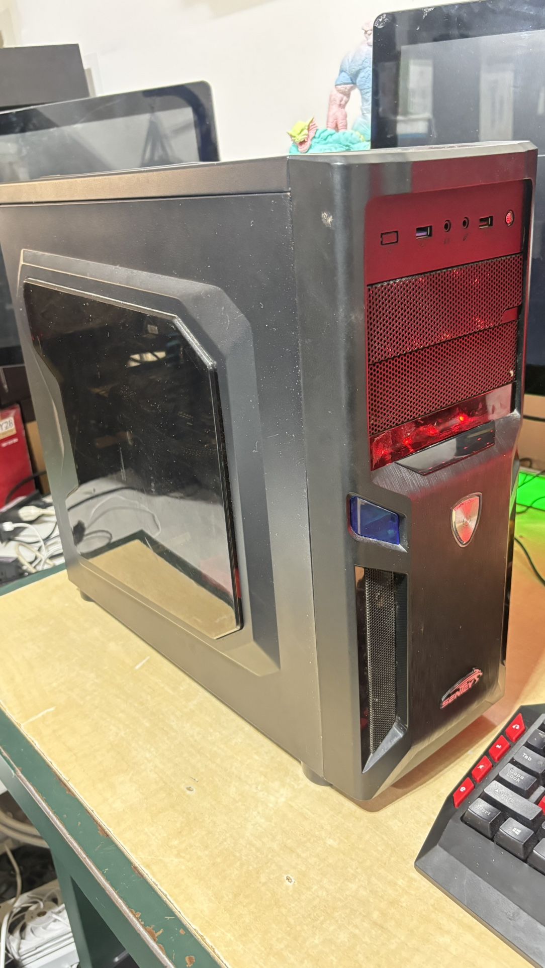 Gaming computer tower PC