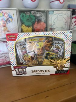 Pokemon TCG 151 Zapdos EX Box
