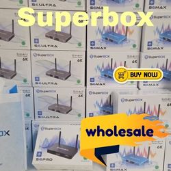 Superbox S6 Pro S6 Ultra  S6 Max  Super Box S6  TvBox   Ultimate TV Solution