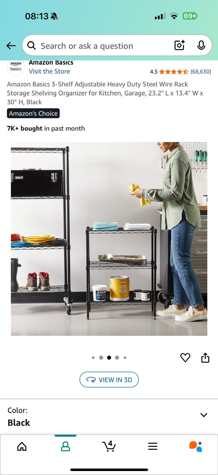 Wire Rack Shelves 