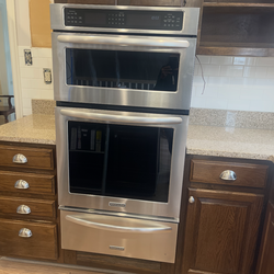 Kitchen aid double oven