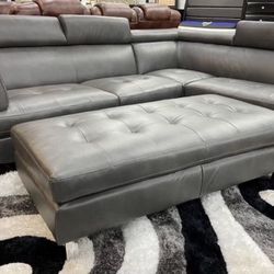 Ibiza Sectional With Ottoman $999