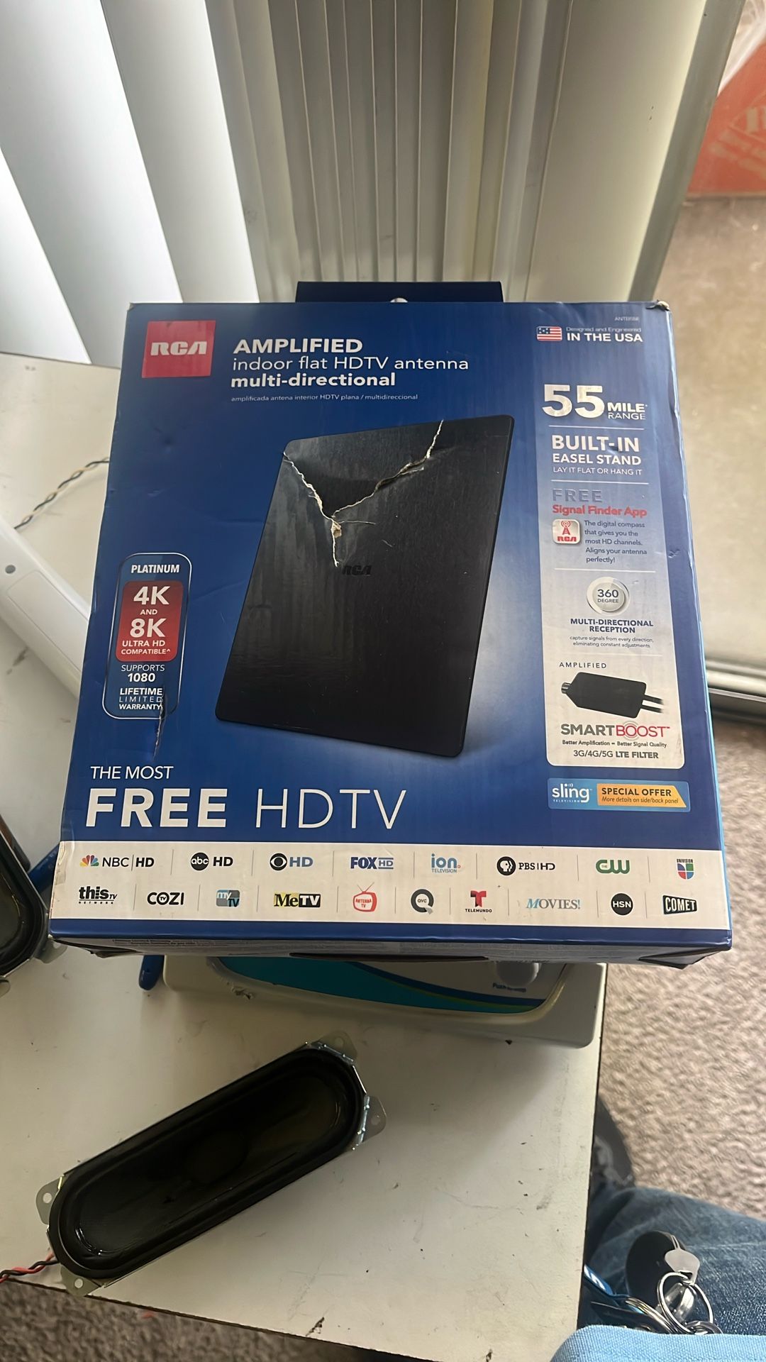 RCA Amplified Indoor Antenna HDTV.