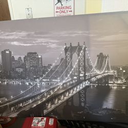 Large Canvas Picture Of New York 