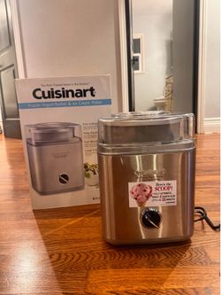 Cuisinart Frozen Yogurt/Sorbet/Ice Cream Maker – Slightly Used, Excellent Condition