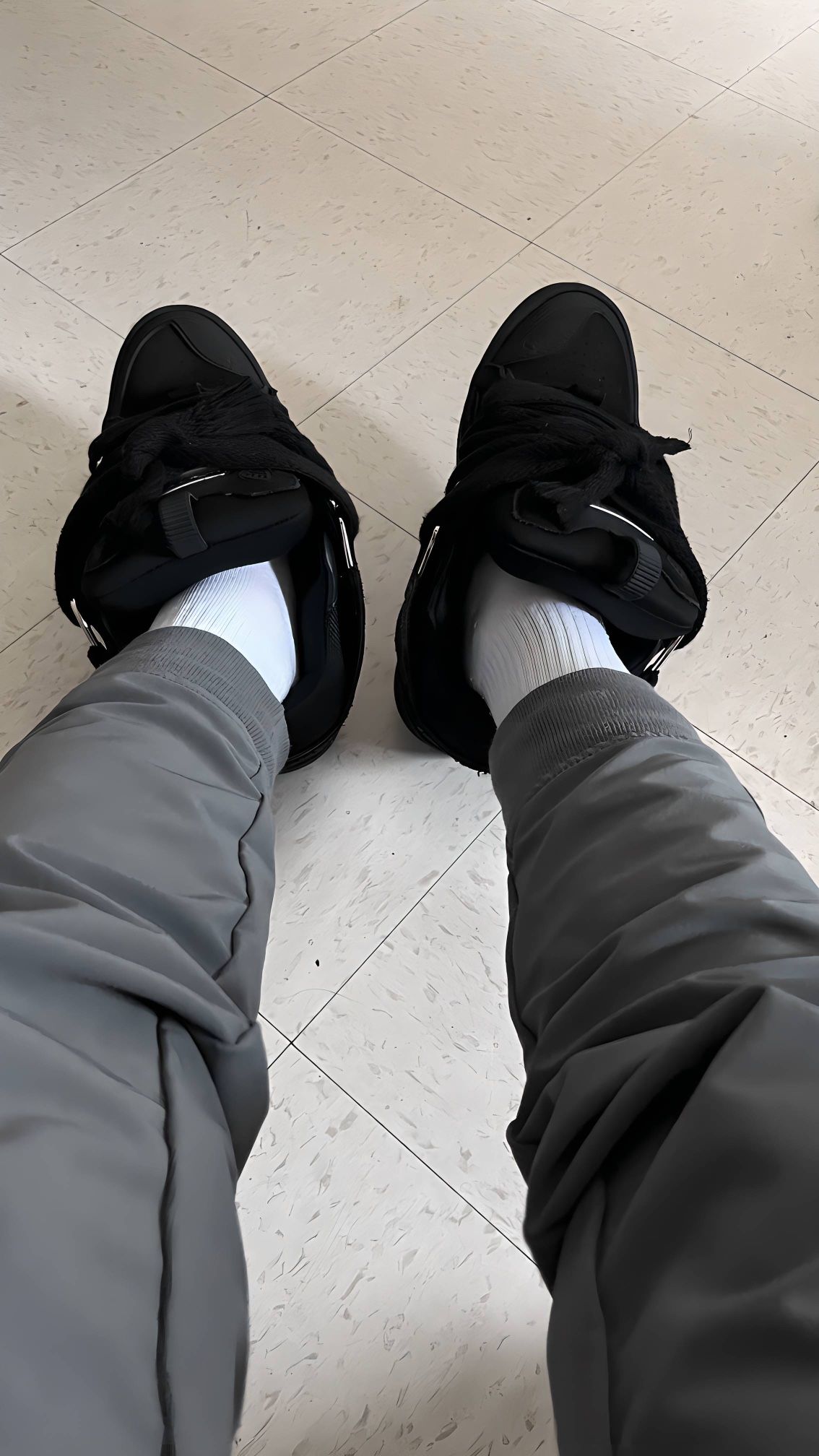 black lanvins size 9